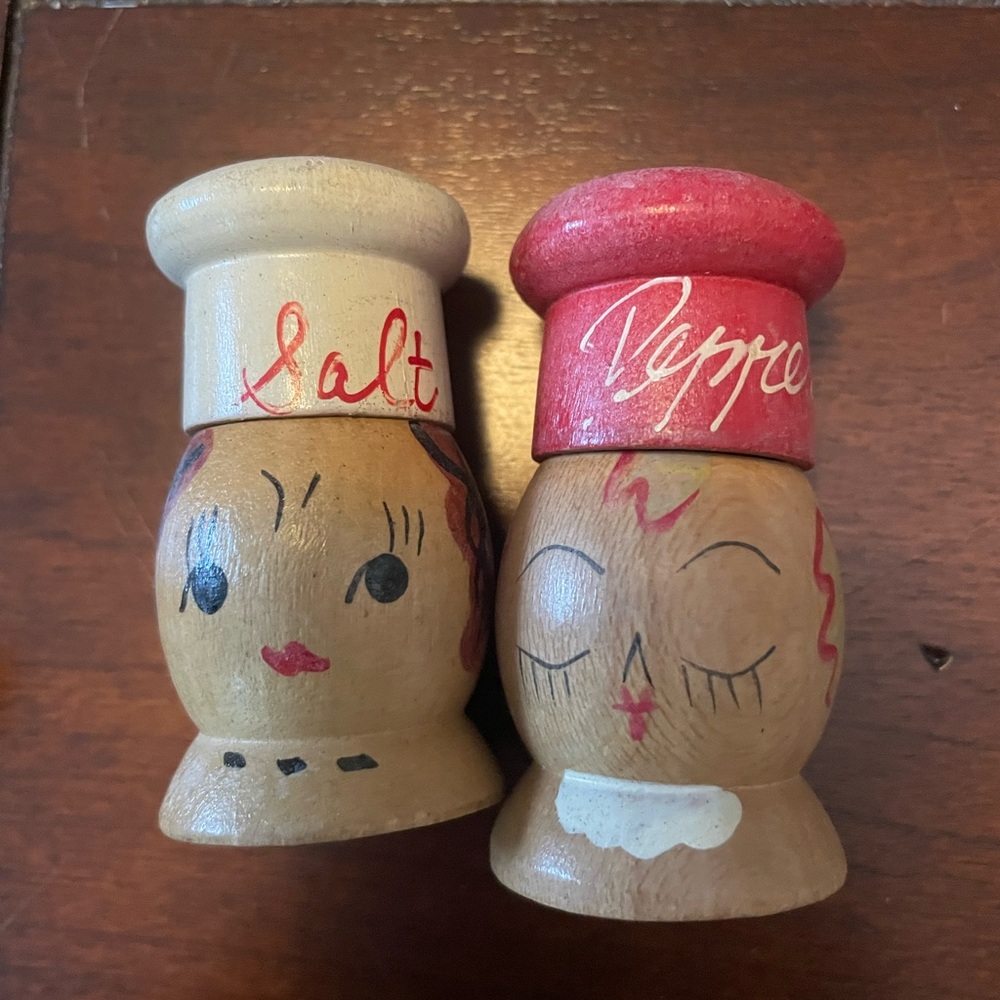 Vintage Salt and Pepper Shakers